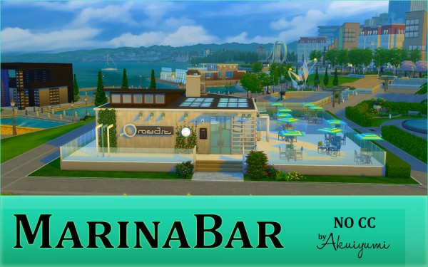  Simsworkshop: Marina bar by Akuiyumi