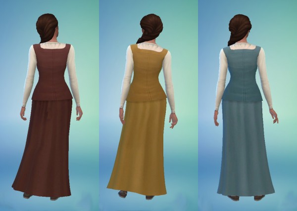 History Lovers Sims Blog: Celtic Dress