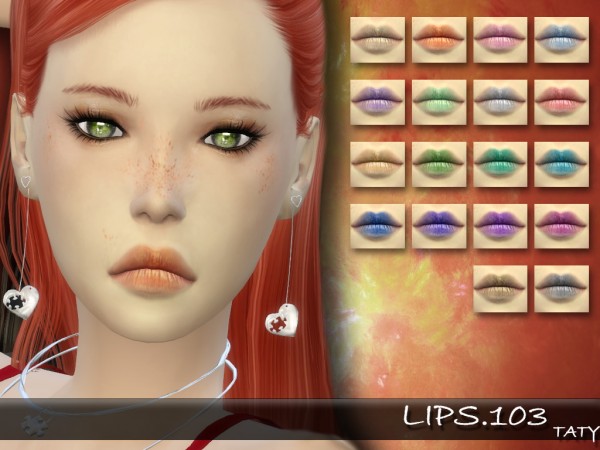  Simsworkshop: Lips 103 by Taty