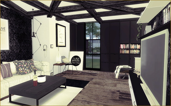  Ideassims4 art: Black Tea   Livingroom