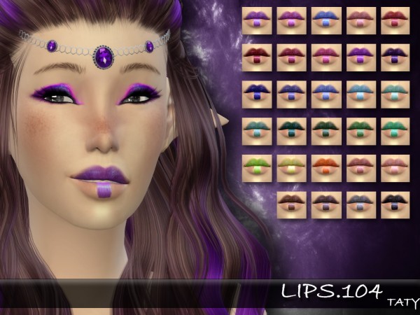  Simsworkshop: Lips 104 by Taty