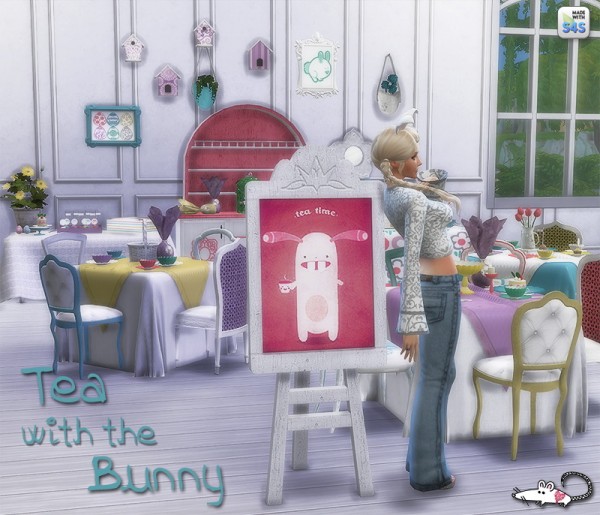  Loveratsims4: Tea With The Bunny