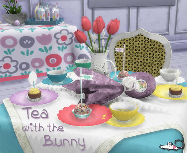  Loveratsims4: Tea With The Bunny