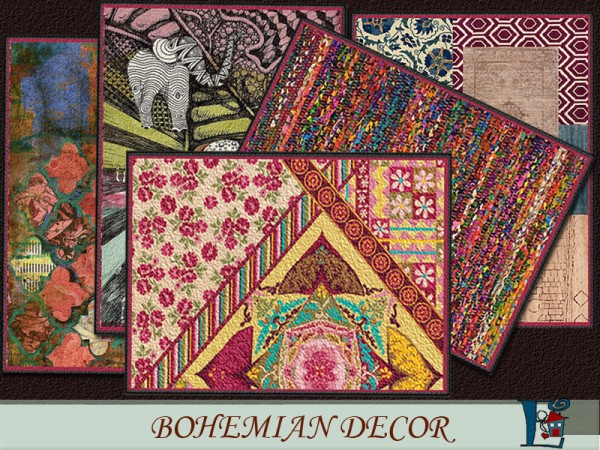  The Sims Resource: Bohemian decor by evi