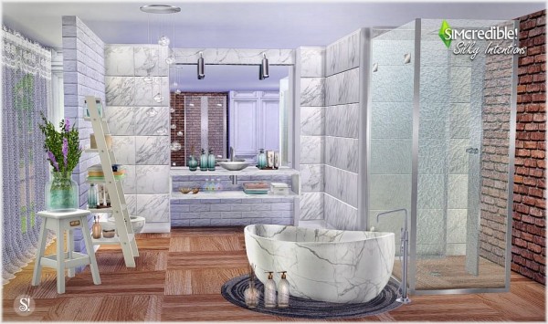  SIMcredible Designs: Silky Intentions bathroom
