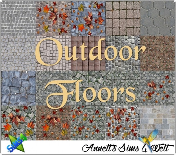  Annett`s Sims 4 Welt: Outdoor Floors