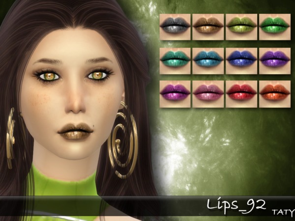  The Sims Resource: Lips92 by Taty