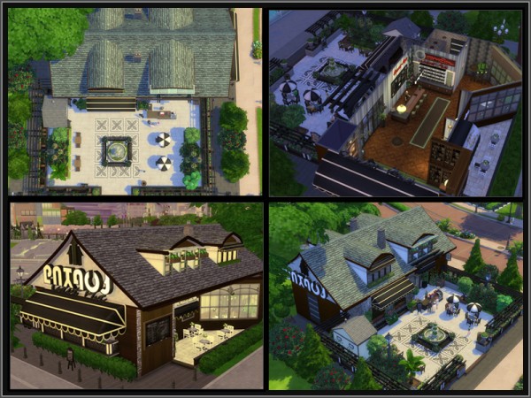  The Sims Resource: Cafe Ambrosia by Danuta720