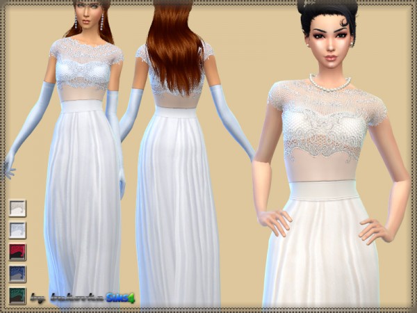 The Sims Resource Dress Lace Top By Bukovka • Sims 4 Downloads