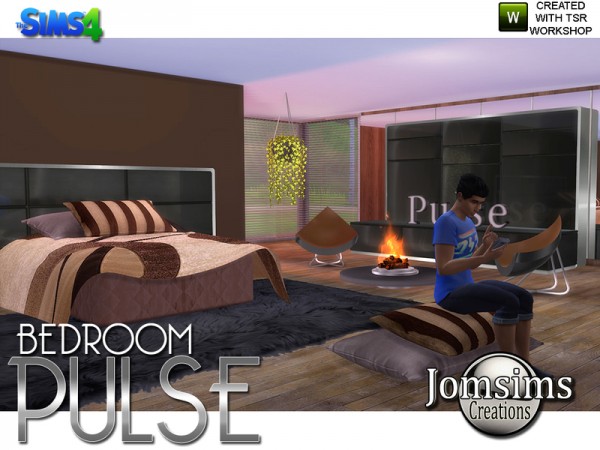  The Sims Resource: Pulse Bedroom by jomsims