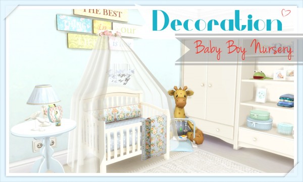  Dinha Gamer: Baby Boy Nursery