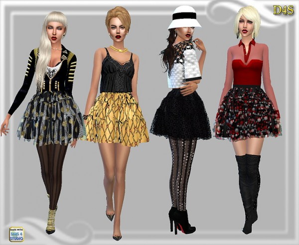  Dreaming 4 Sims: BalletTheir skirt