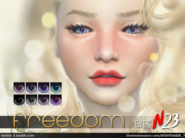  The Sims Resource: Freedom Eyes by tsminh 3