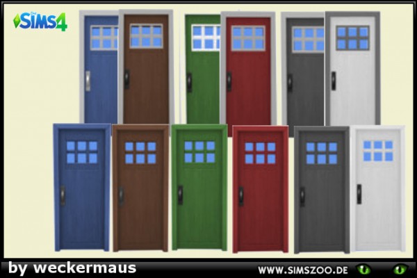  Blackys Sims 4 Zoo: Mega Door 01 by  weckermaus