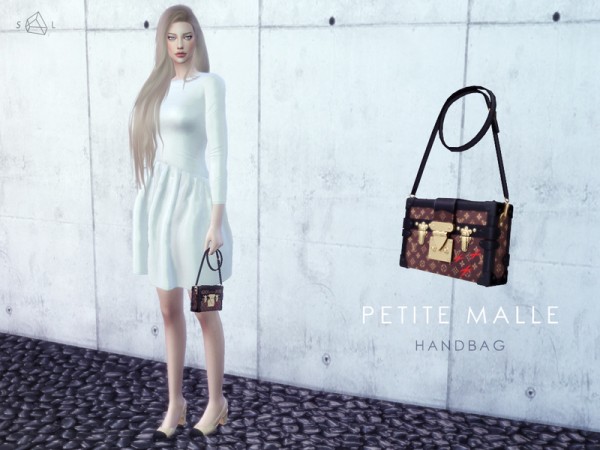  The Sims Resource: Petite Malle Bag by Starlord
