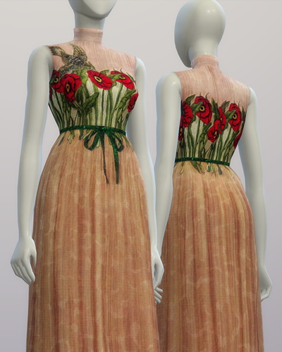  Rusty Nail: Poppy dress