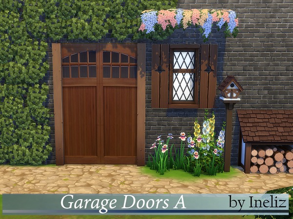  The Sims Resource: Garage Doors A by Ineliz