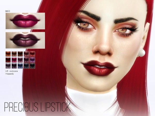  The Sims Resource: Precious Lipstick N60 by Pralinesims