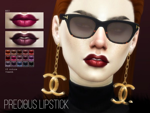  The Sims Resource: Precious Lipstick N60 by Pralinesims