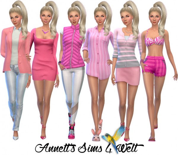  Annett`s Sims 4 Welt: Model Carla