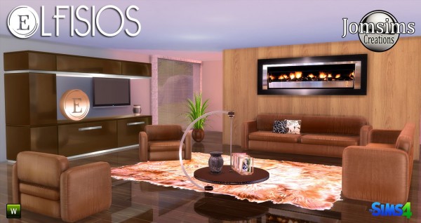  Jom Sims Creations: ELFISIOS livingroom