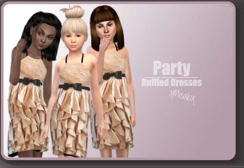  Xmisakix sims: Dresses Collection