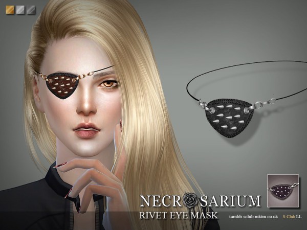  The Sims Resource: Rivet Eyemask by S Club