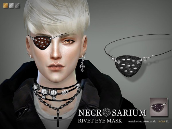  The Sims Resource: Rivet Eyemask by S Club