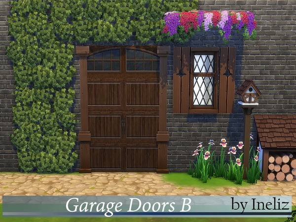  The Sims Resource: Garage Doors B by Ineliz