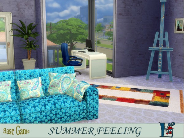  The Sims Resource: Summer feeling house by Evi