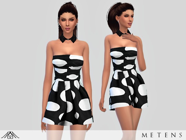  The Sims Resource: Ambre   Dress by Metens