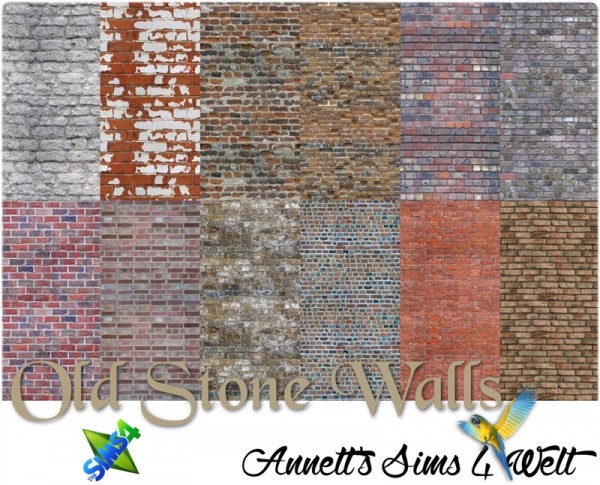  Annett`s Sims 4 Welt: Old Stone Walls