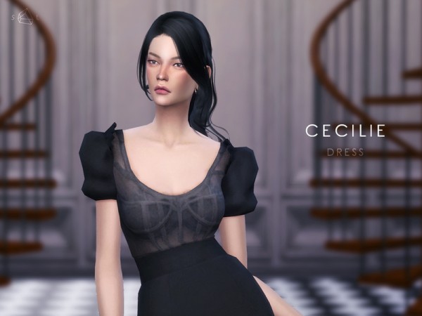  The Sims Resource: Dress   CECILIE