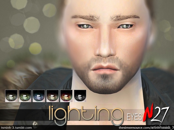  The Sims Resource: Lighting Eyes by tsminh 3