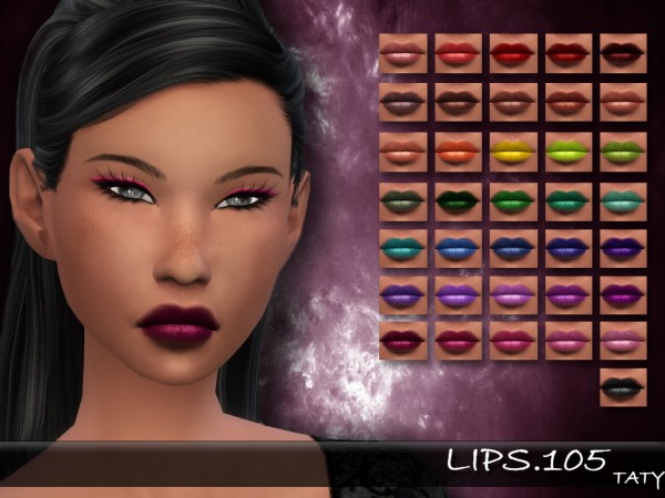  Simsworkshop: Lips by Taty