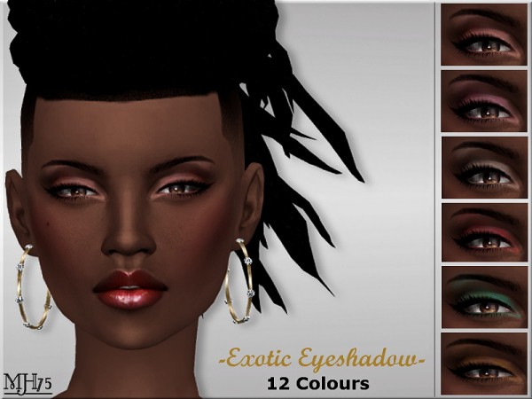  Sims Addictions: Exotic Eyeshadow