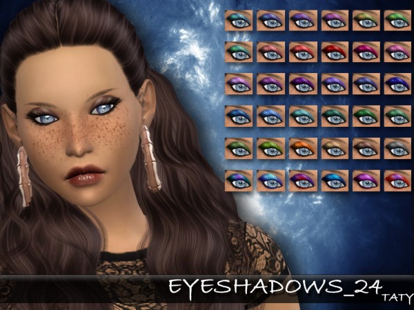  Simsworkshop: Eyeshadows by Taty