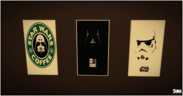  Sims Center: Star Wars paintings