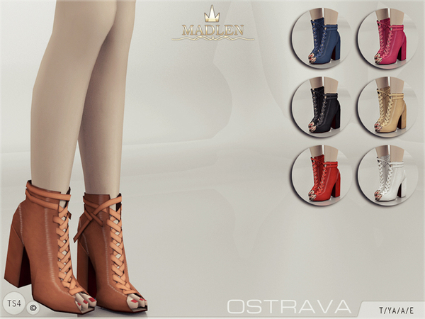  The Sims Resource: Madlen Ostrava Shoes by MJ95