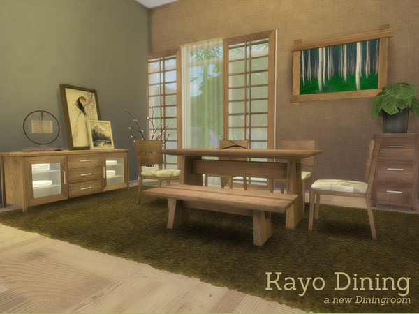  The Sims Resource: Kayo Dining by Angela