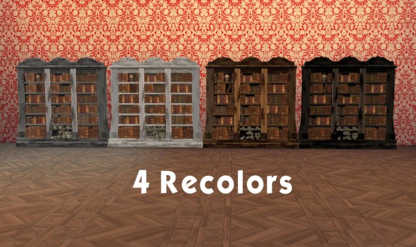  History Lovers Sims Blog: Sims Medieval Wizards Bookcase