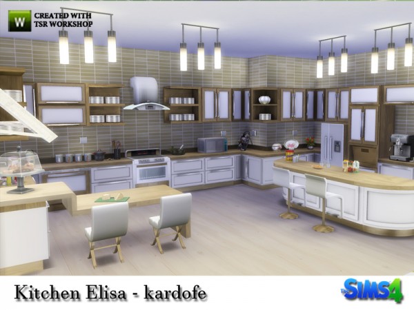  The Sims Resource: Kitchen Elisa by kardofe