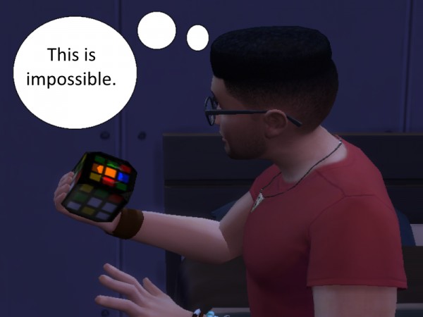  Mod The Sims: Rubiks Cube CC by farwayy