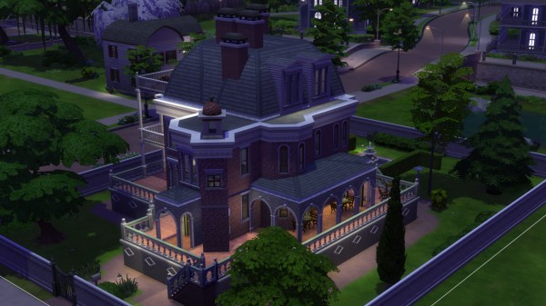  Mod The Sims: Carbon Valley Mansion by HazmatKat