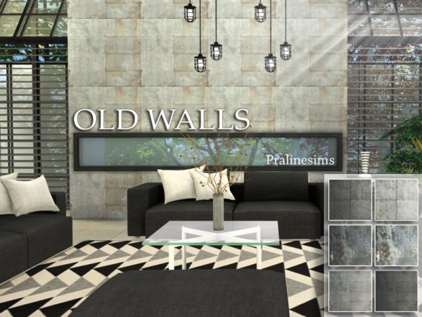 The Sims Resource: Old Walls
