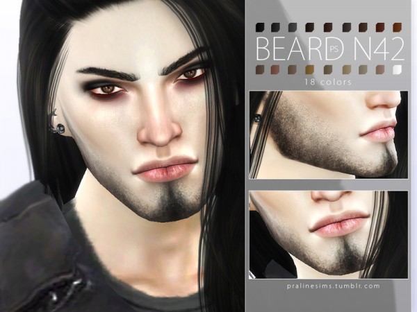  The Sims Resource: Beard Pack N05 by Pralinesims
