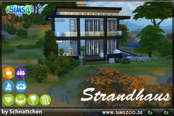  Blackys Sims 4 Zoo: Beach house by Schnattchen