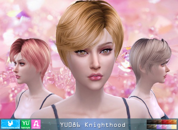  NewSea: YU086 Knightwood donation hairstyle for female