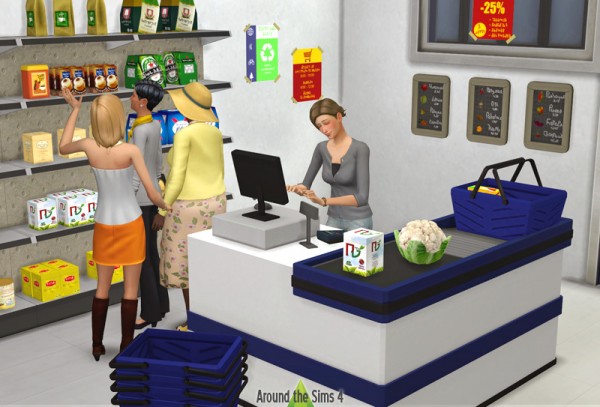  Around The Sims 4: Grocery