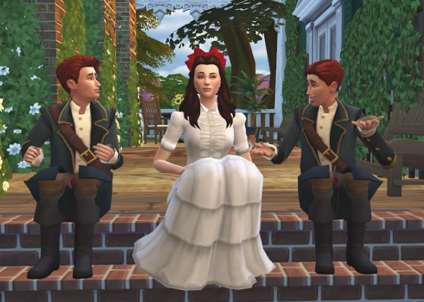  History Lovers Sims Blog: Scaerlet and Rhett